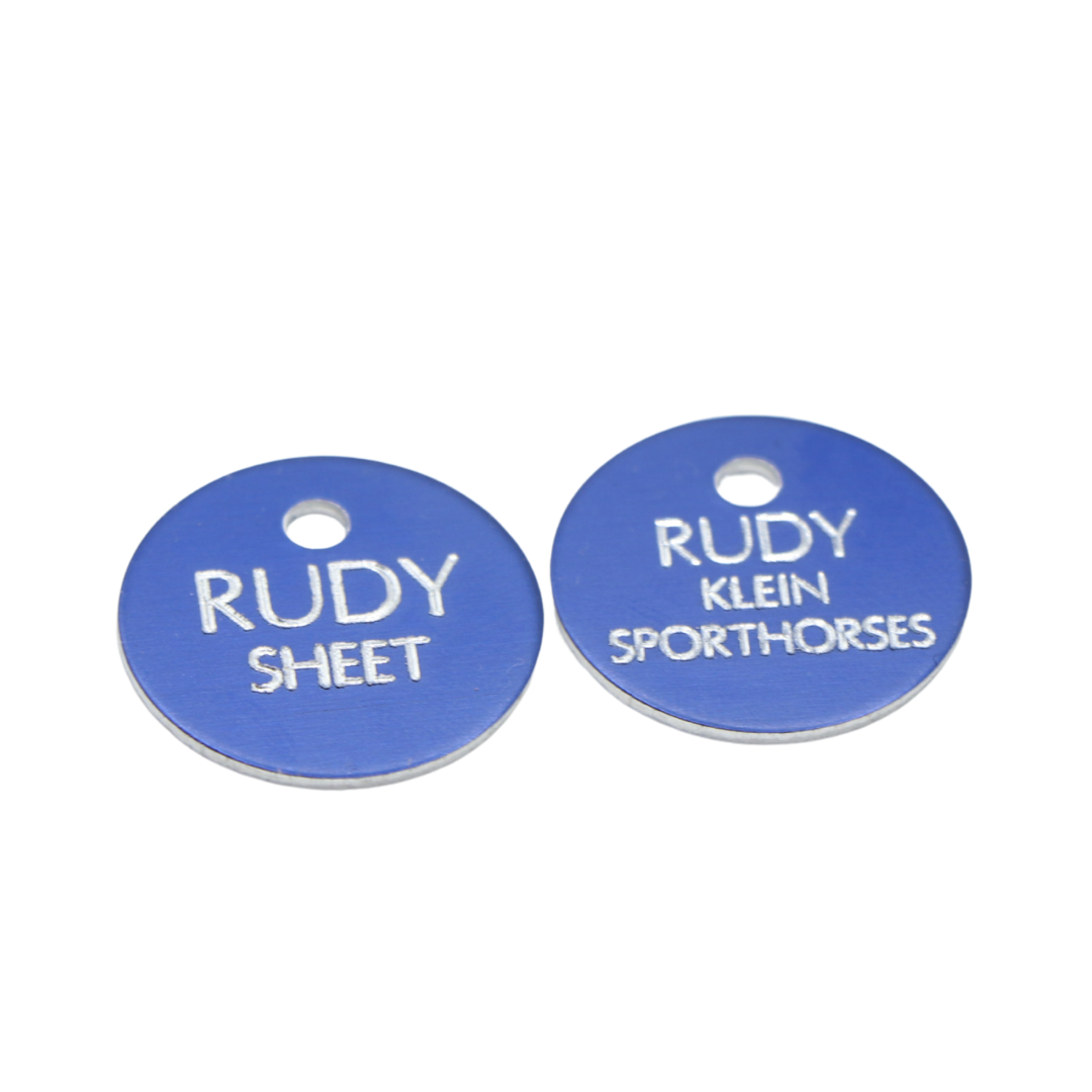 Aluminum Round Tag (195/735)