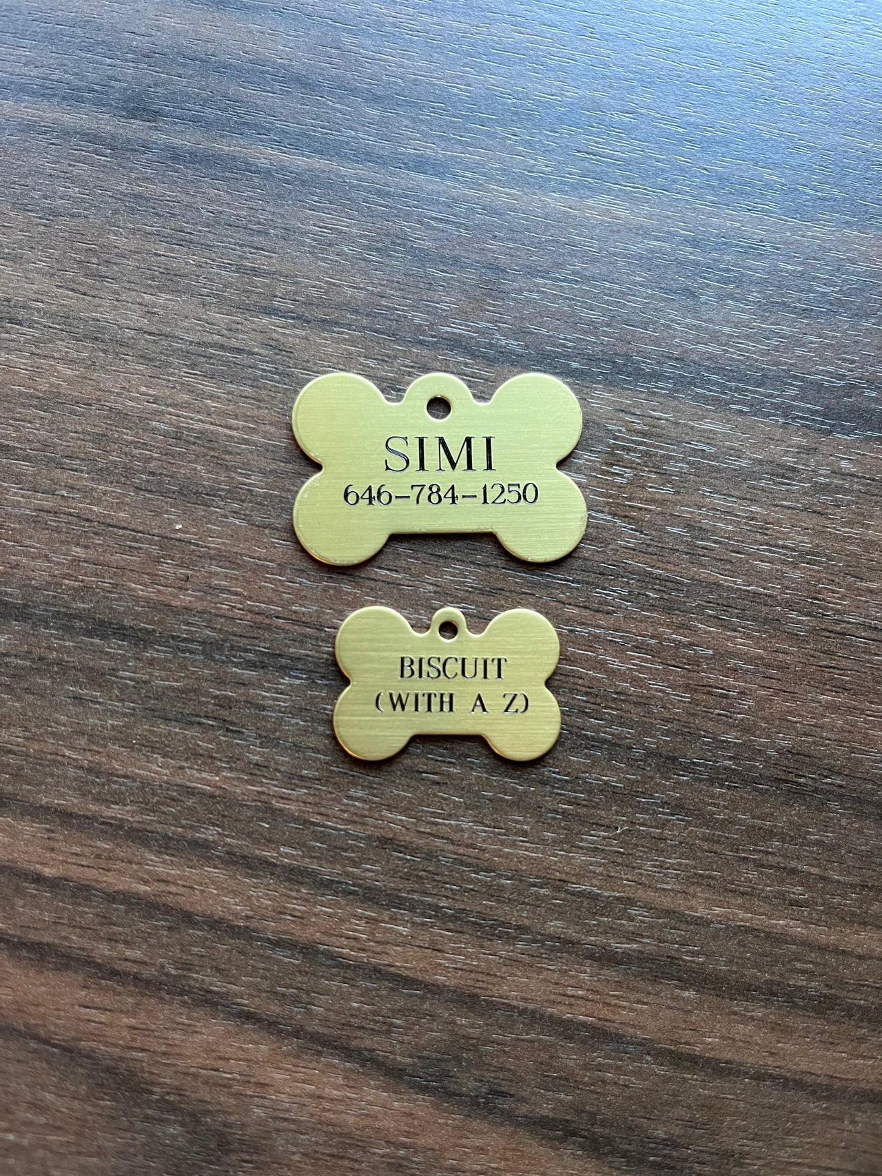 Bone Shaped Tags