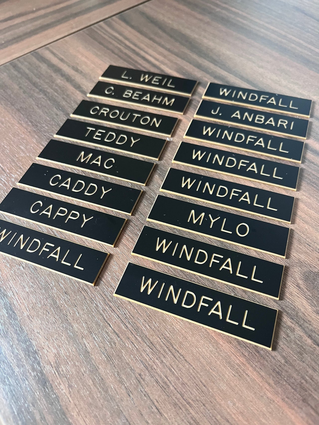 Plastic Tack Room Labels (403)