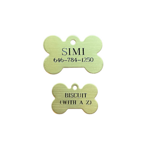 Bone Shaped Tags