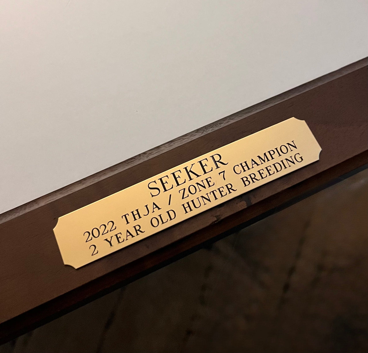 Nameplates w/ Adhesive