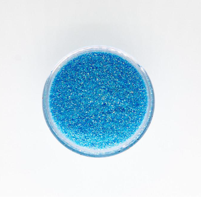 The Blues - Iridescent Cyan - Glitter