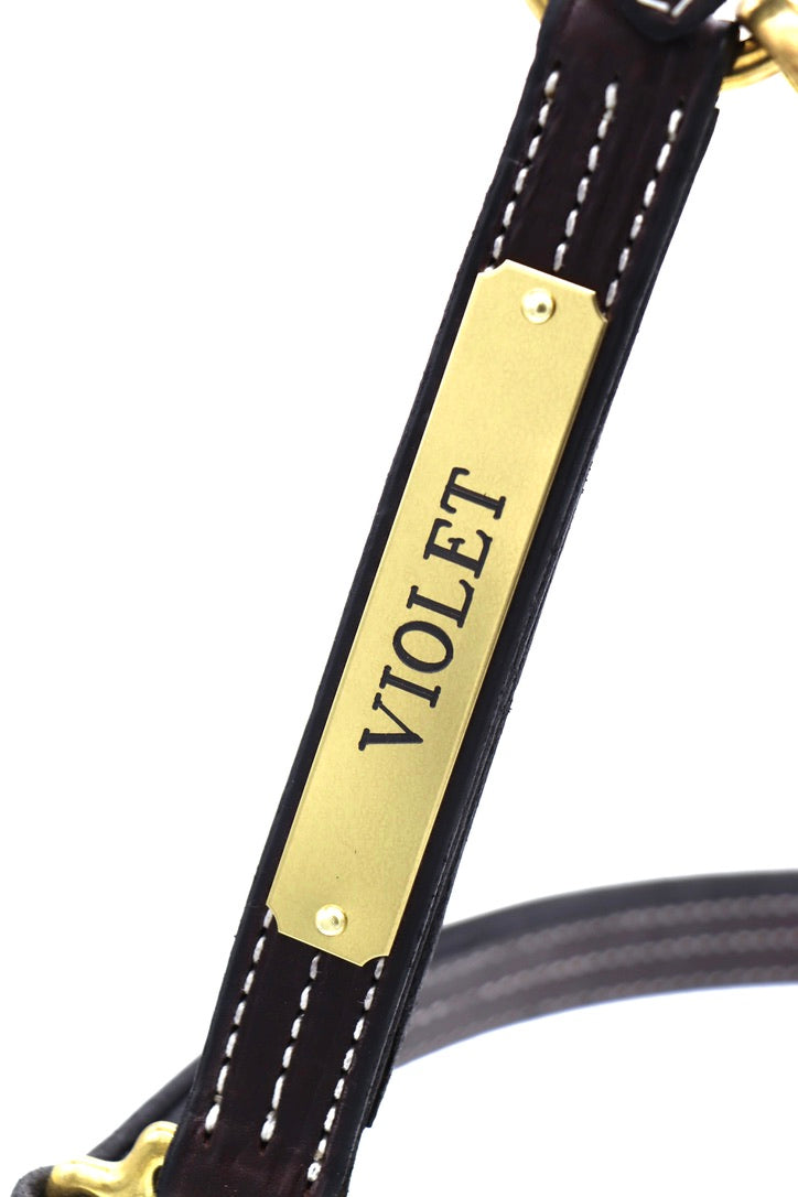 Classic Halter Nameplate