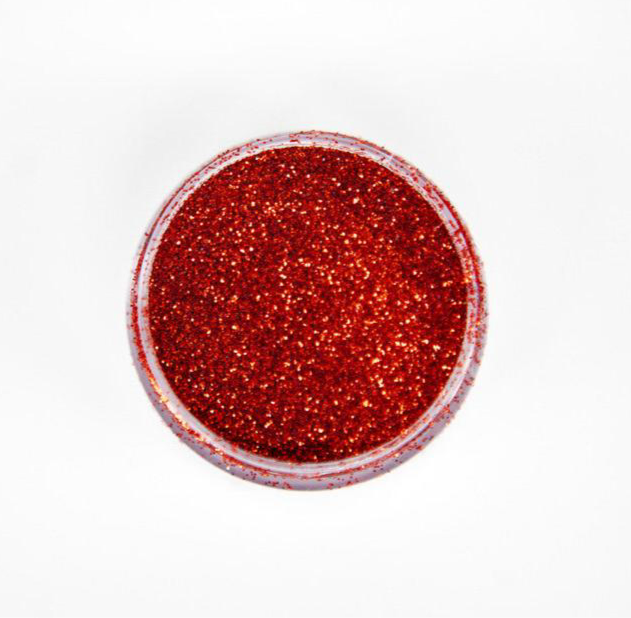 BIODEGRADABLE - The Reds - Red Apple Radiance - Glitter