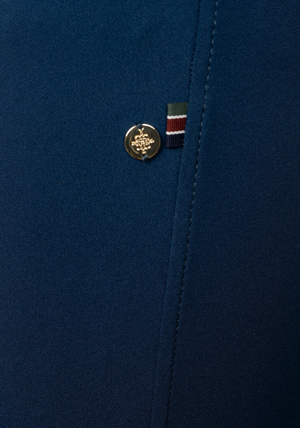 Espoir Coquet Knee Patch Peacock Blue Bamboo Breeches