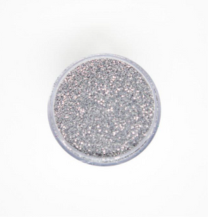 BIODEGRADABLE - The Metallics - Silver Steel - Glitter