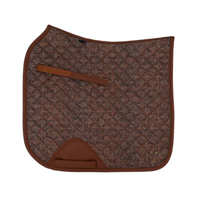 Dressage Pad, Herringbone & Cognac