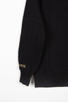 The UNISEX Marquis Clovis Leather Patch Pullover