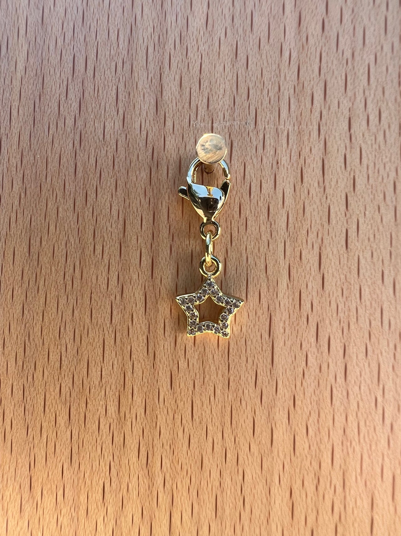 Sparkly Star Braid Charm