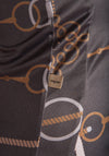 Grey Knitted Chord Quarter Zip Sun Shirt