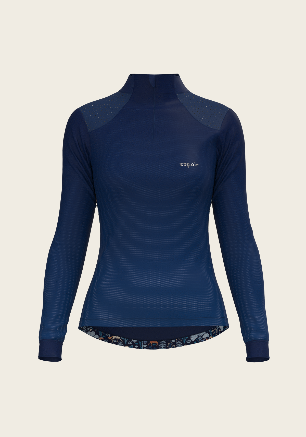  Forest on Navy Sport Sun Shirt