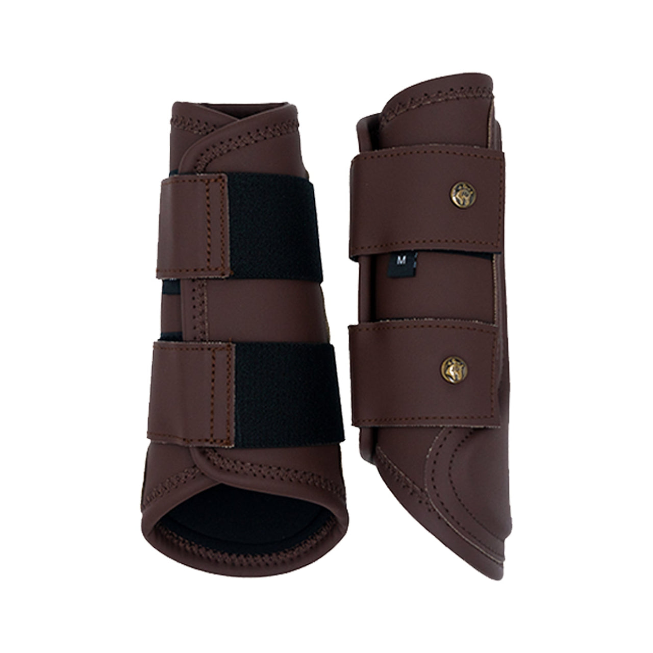 Leatherette Splint Boots, Hickory