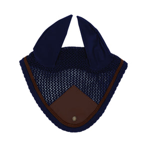 Ear Net, Navy & Hickory