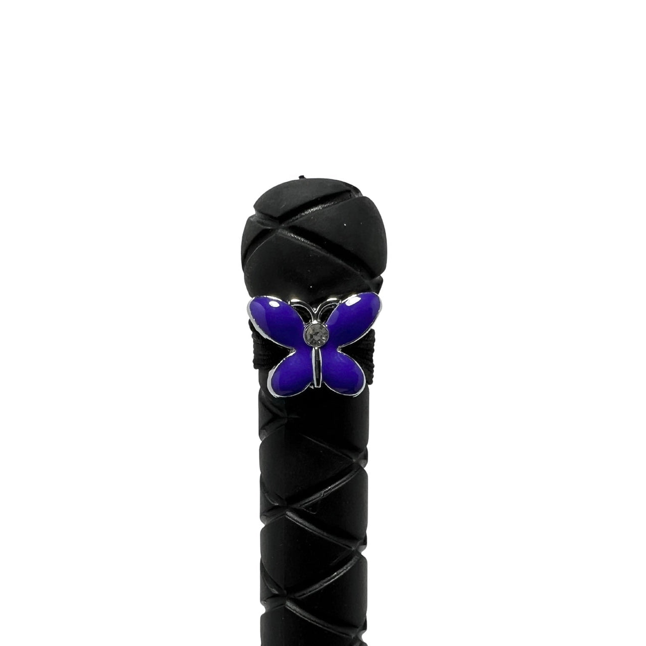 Purple Butterfly Crop Charm