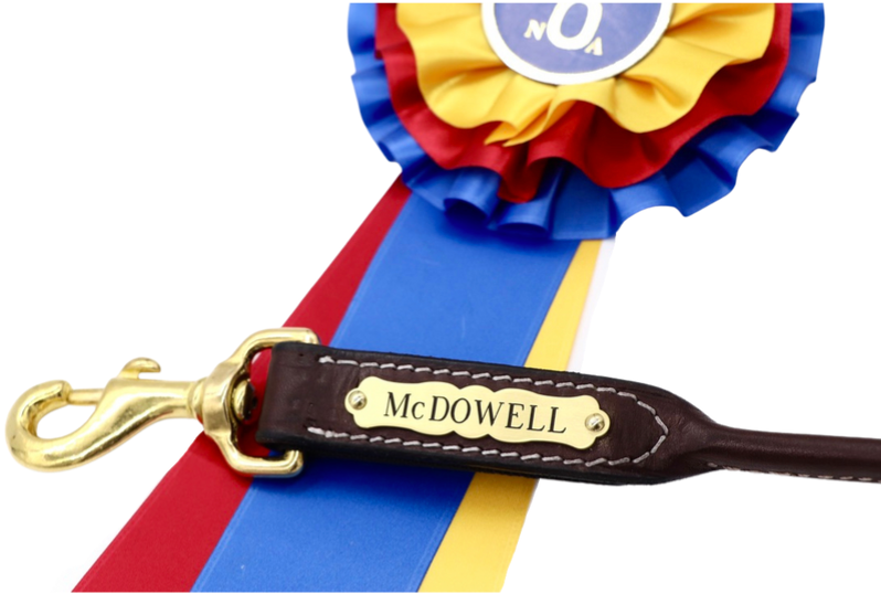 Fancy Lead Nameplate