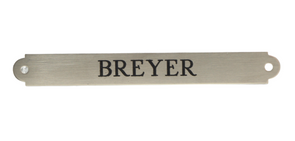 Ornamental Halter Plates