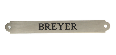 Ornamental Halter Plates