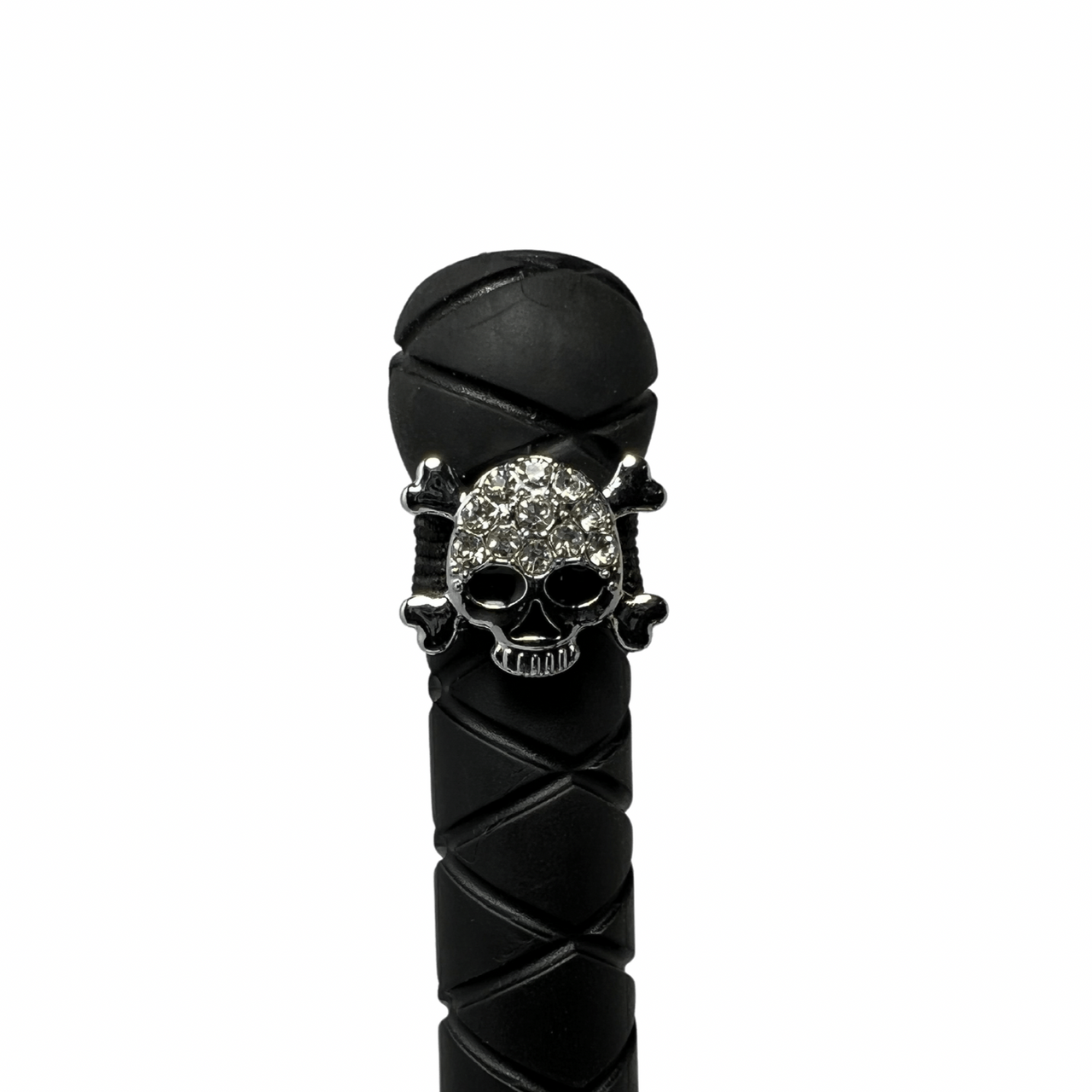 Rhinestone Skull Crop Charm
