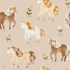 Spring Horses