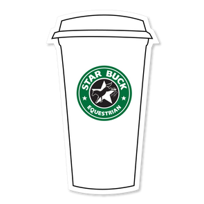 Starbuck Equestrian Cup Sticker