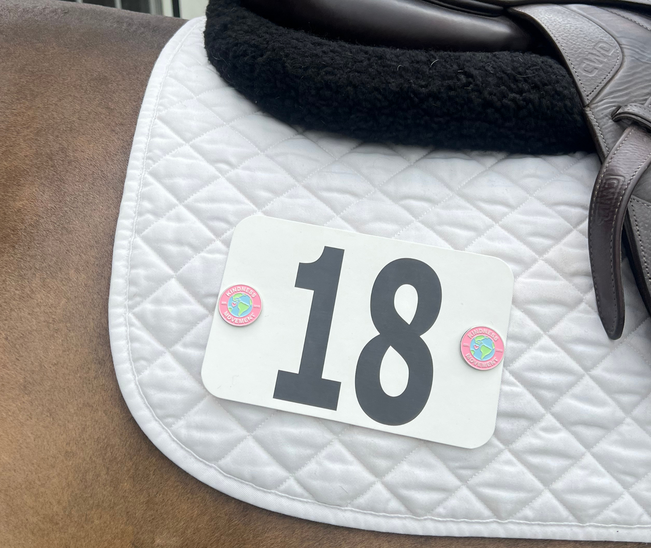 The Kindness Movement Logo Number Pin Charms