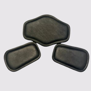 Removable Leather Pads for Short Comfort Girth