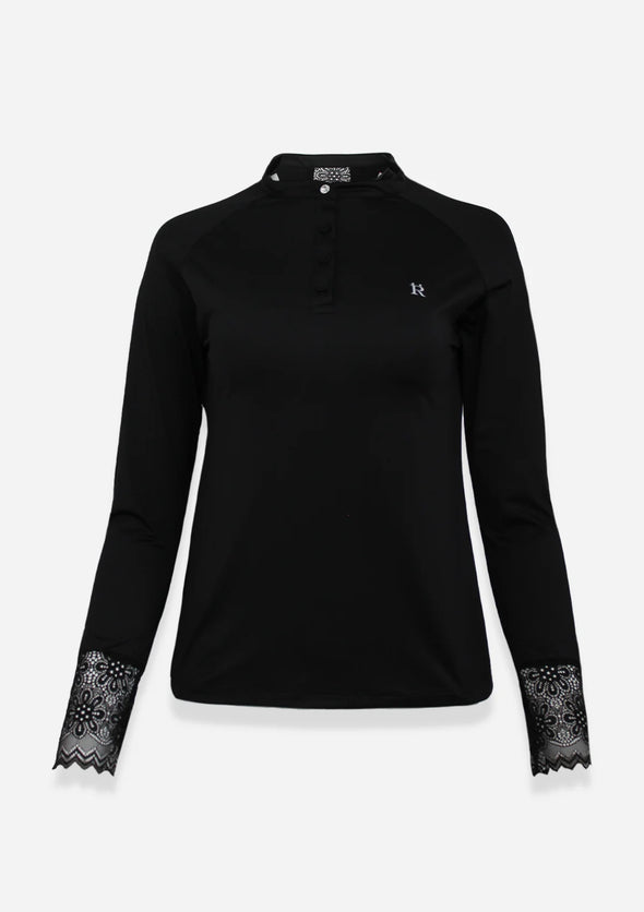Amelie Show Shirt | Long Sleeve | Black