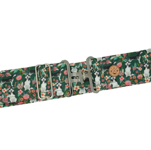 Floral Husky (Green) Belt