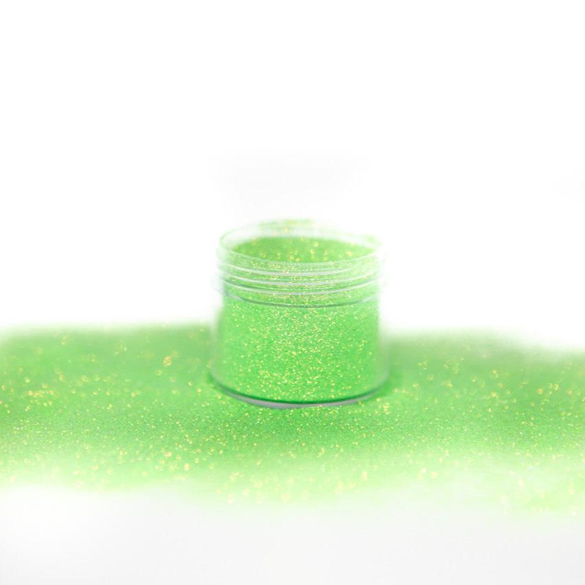 The Greens - Lime Green - Glitter