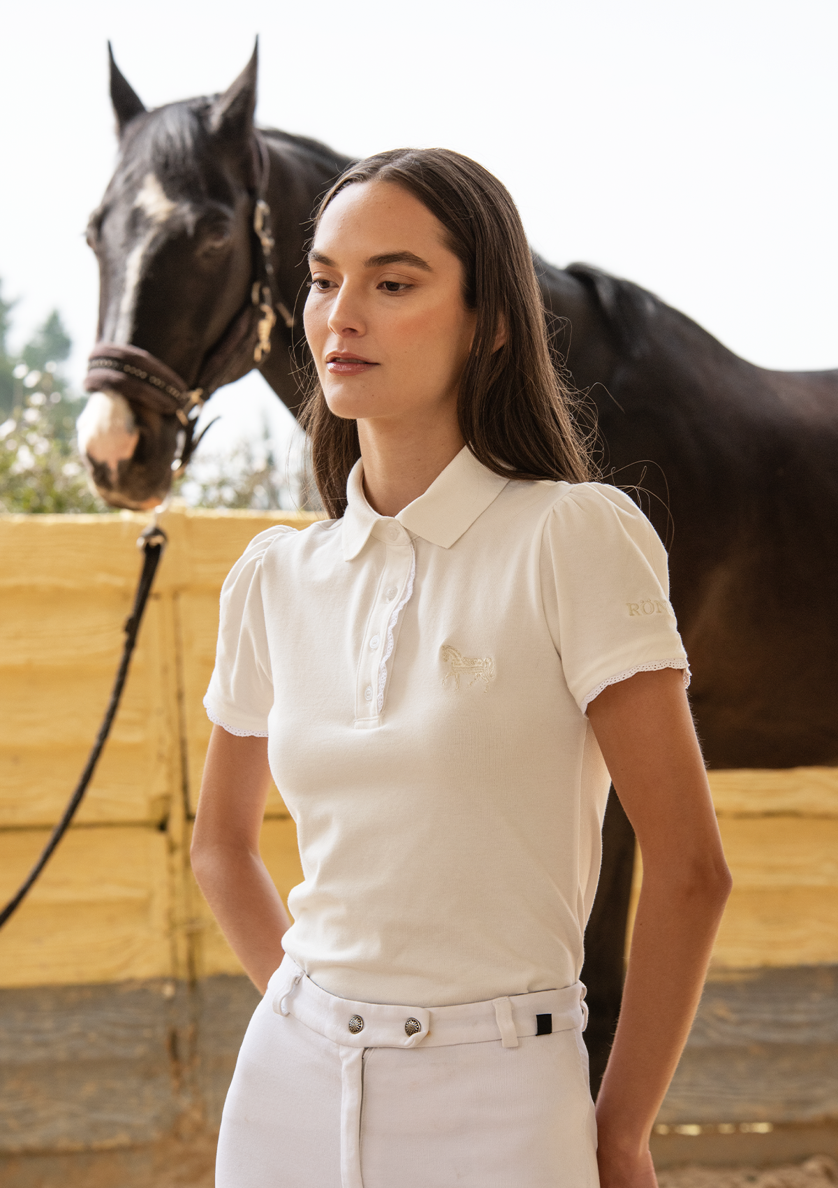 Nova Cotton Polo-Shirt | Short Sleeve | White