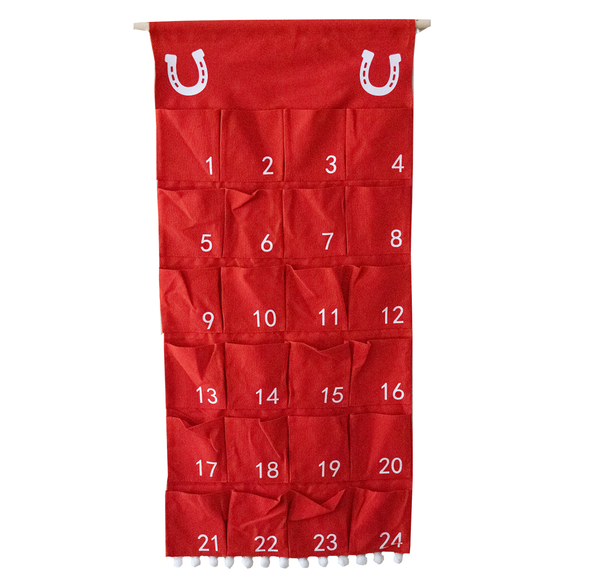 Hanging Advent Calendar with Treats