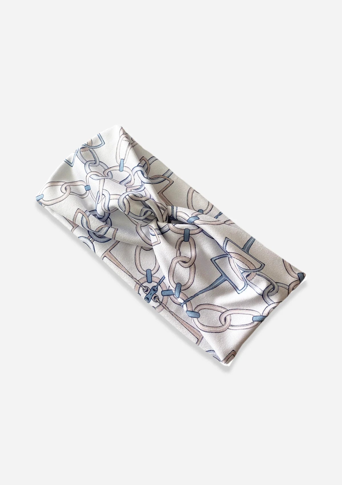 Rönner Hairband | Chainlink Print | Powder