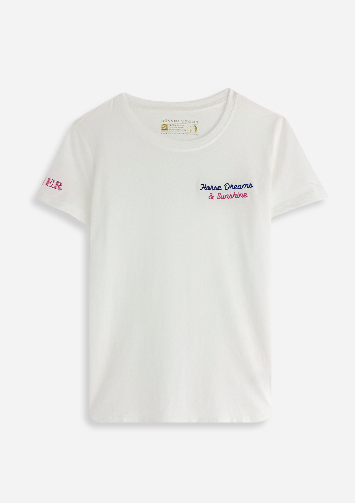 Horse Dreams & Sunshine T-Shirt | White