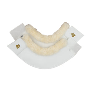 Leatherette Bell Boots, White