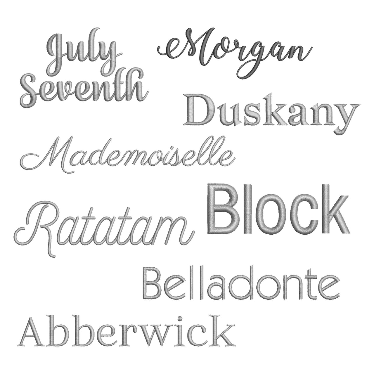 Stocking Customization - Embroidered